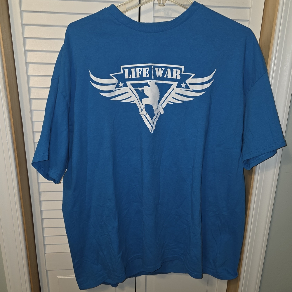 Blue Graphic Men's T-Shirt
